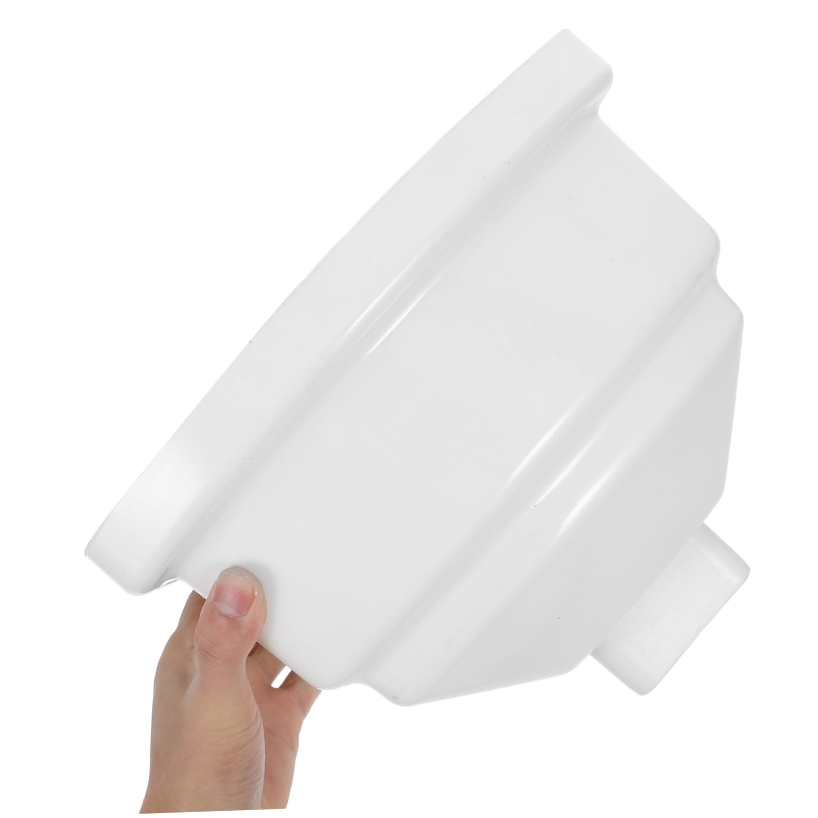 SOLUSTRE Canalón De PVC Desviador para Cobertizo Filtro De Agua Adaptador De Drenaje Instalación Rápida