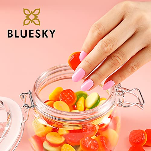 Bluesky Gel Nail Polish Set, Complete Pastel Neon Collection, 6 x 10 ml, Pink, Yellow, Blue, Purple, Green, Peach (Requires Curing Under UV LED Lamp) - Image 7
