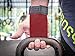 WOD Nation Barbell Gymnastics Grips Perfect for Pull-up Training, Kettlebells, Gymnastic Rings (Red, Medium)