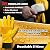 DLY Winter Work Gloves for Men, Water-Resistant, Insulated, Puncture and Abrasion Resistant, Cowhide Leather with Warm Thinsulate Lining for Cold Weather, XX-Large, Yellow, New