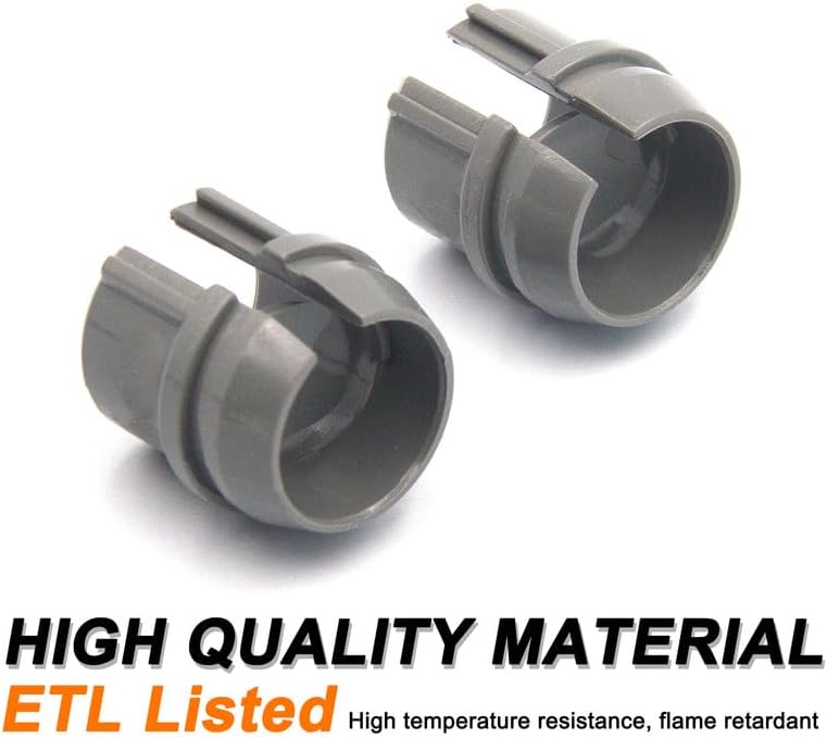 Miniatura 2 de ISPINNER 50 conectores de cable no metálicos de 12 pulgada, instalación a presión de ahorro de mano de obra, cable individual 142-103 AWG, dos