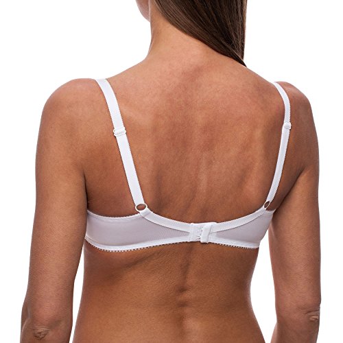 Image of Minimizer Bra with Underwire, Unlined Lace, Full Coverage