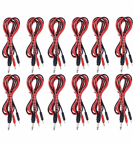 Image of Physiogears Physiotherapy Machine Accessories Tens Device Usage Therapy Usage Wires & Pad (Tens Wire, Pack of 12)