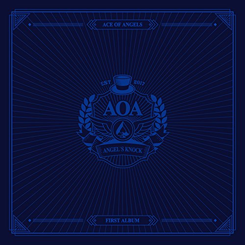 LZAHDP AOA - Angel's Knock (Vol.1) [B ver.] Photobook+Photocard+Folded Poster [Extra Photocards Set from KPOP MARKET]