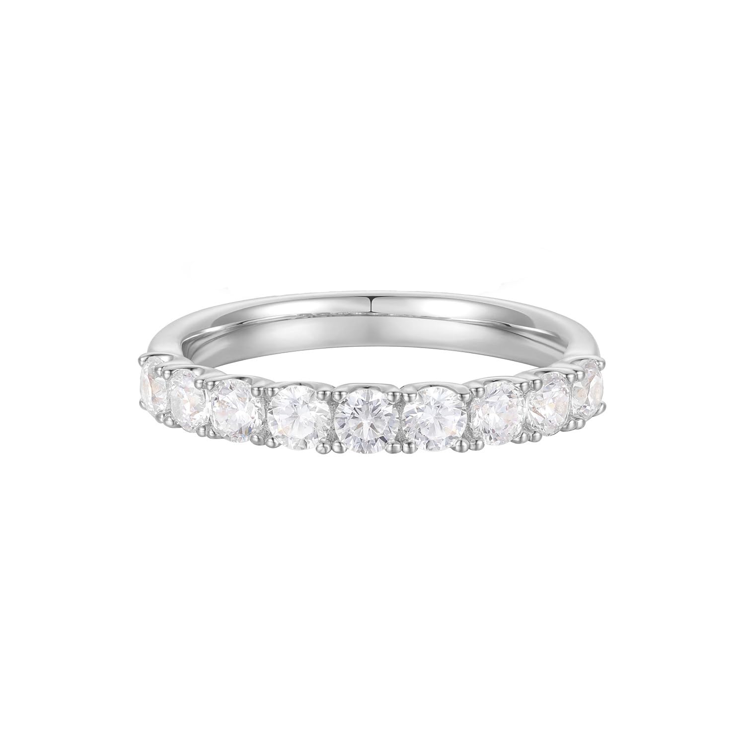 Moissanite Wedding Rings D Color VVS1