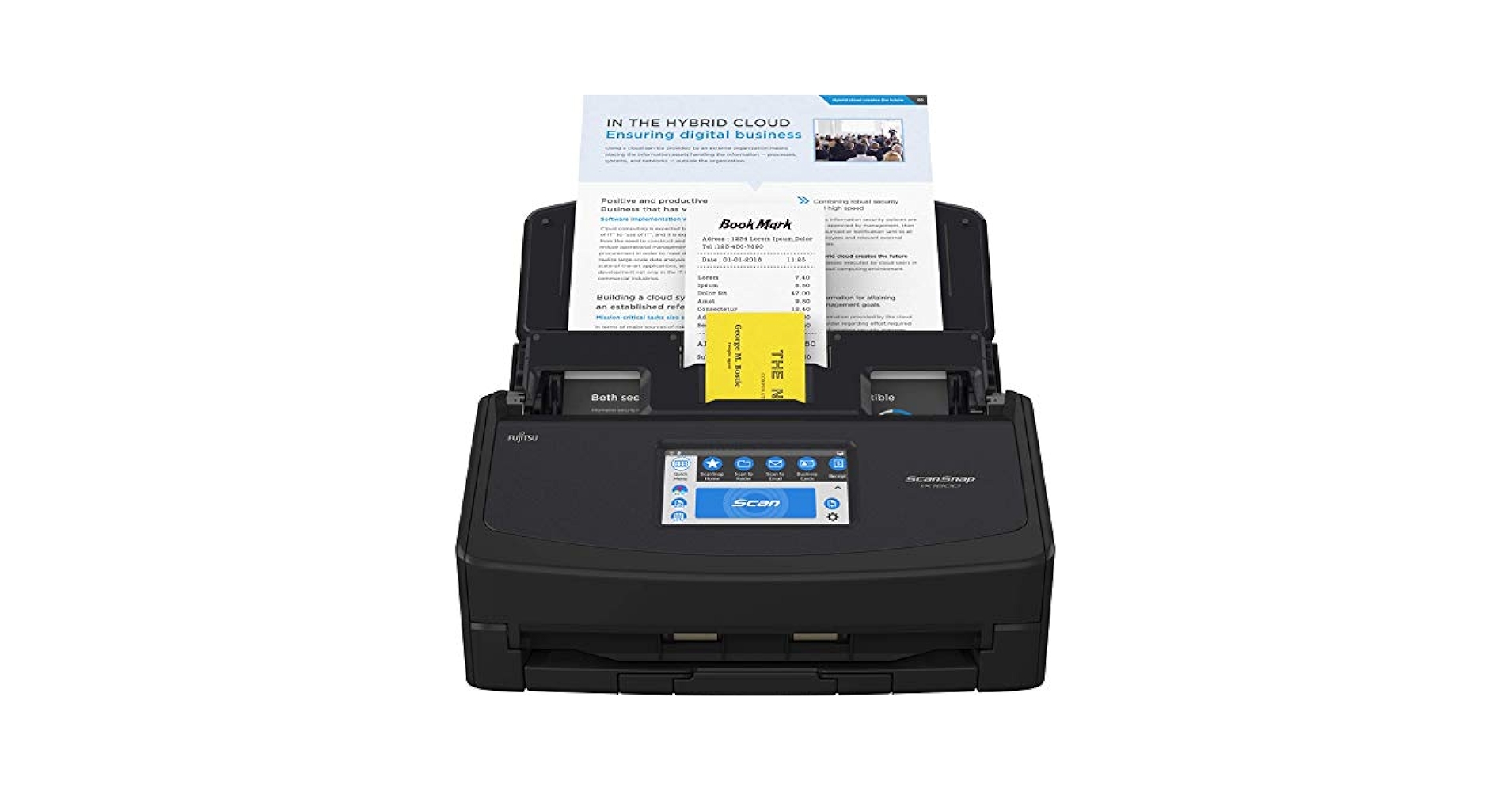 Amazon.com: Fujitsu ScanSnap iX1600 Versatile Cloud Enabled