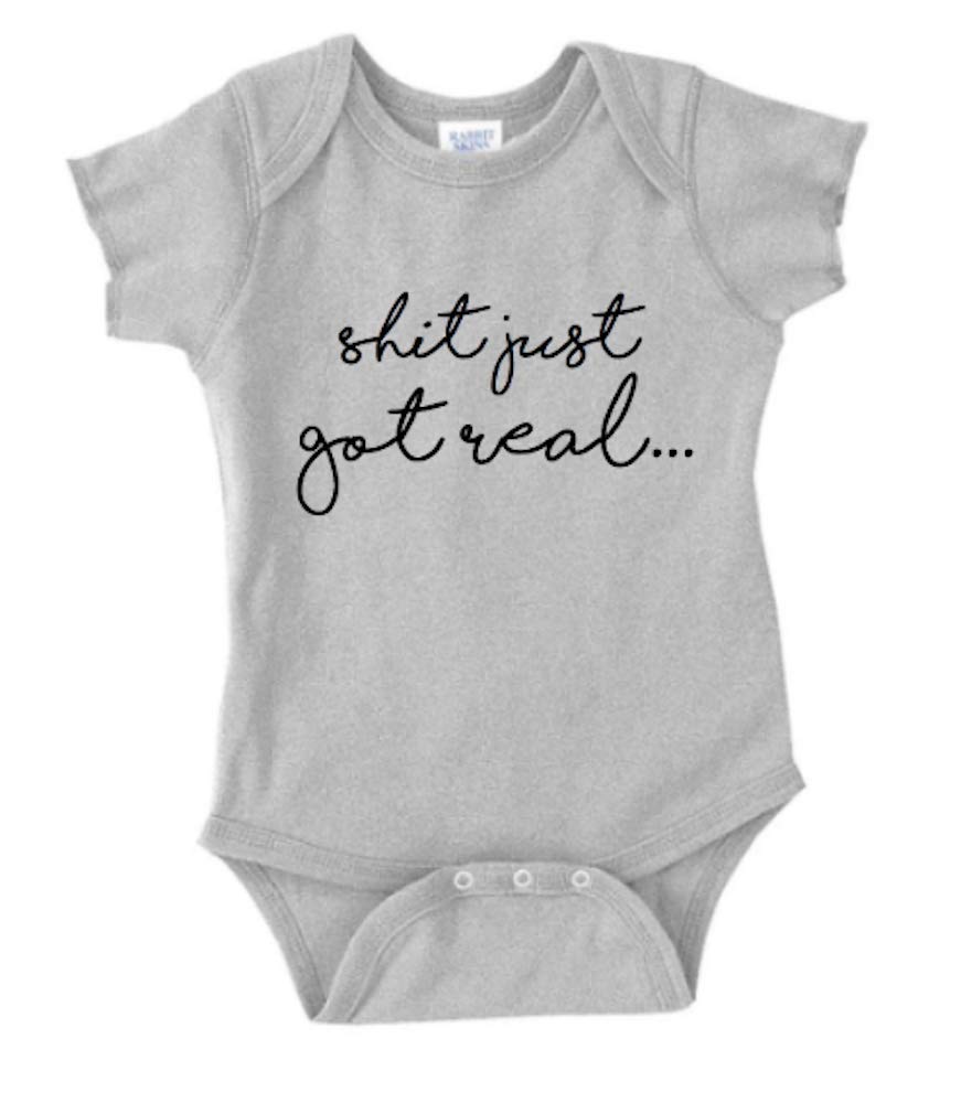 baby announcement romper