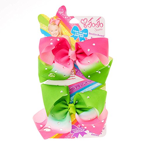 Claire's Girl's JoJo Siwa Small Watermelon Rhinestone Bestie Hair Bows