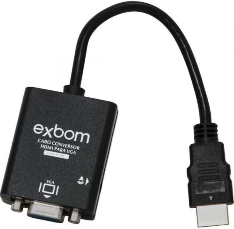Cabo Conversor HDMI para VGA com Áudio, Cirilo Cabos, 273778