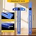 GRENPRO Woodworking Scriber Marking Line Ruler with Carpenter Pencil & Metal Ruler, Adjustable Aluminum Alloy Sliding T-Square Ruler, Measuring Angle Finder with Adjustment Scale,Drawing Aid Rule tool