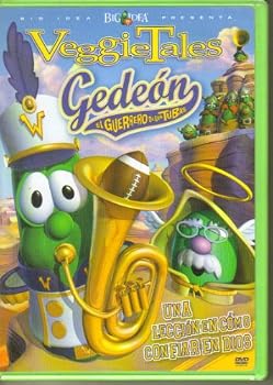 DVD VeggieTales Gedeon El Guerrero De Las Tubas Book