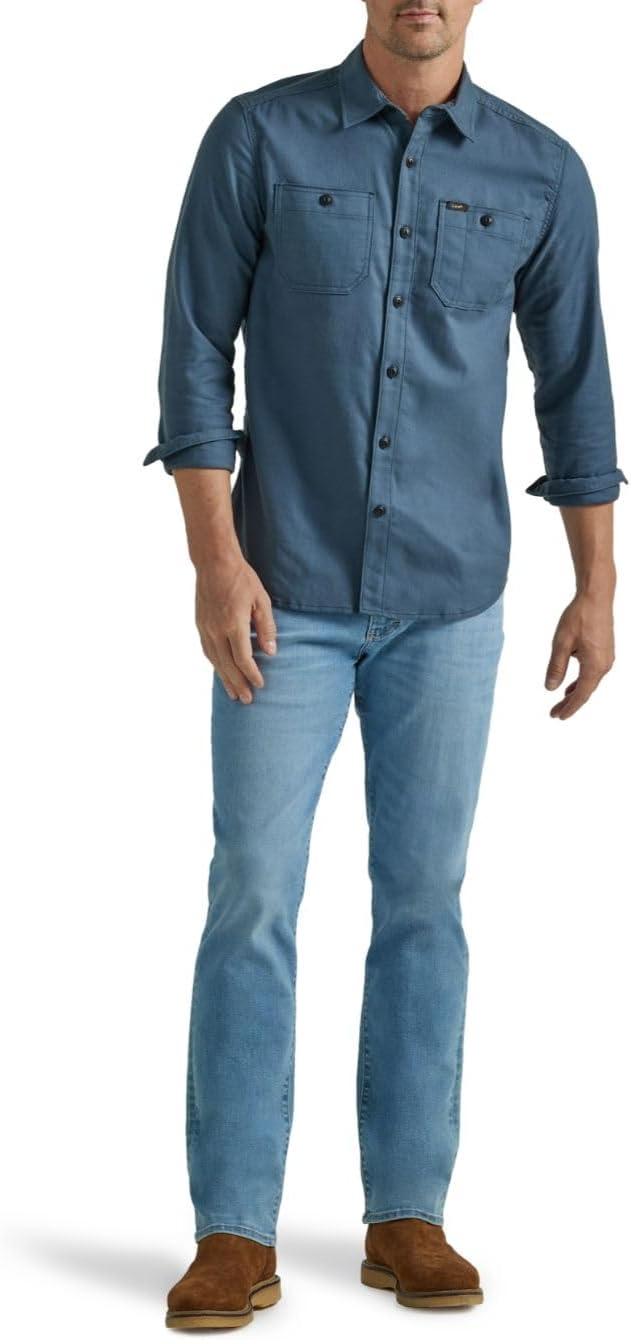 Lee mens Extreme Motion Straight Taper Jean - Image 4