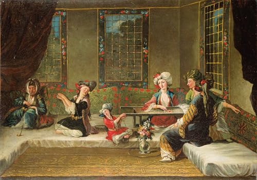 Toile Femmes arméniennes brodant - Rompre la monotonie d'un bureau sans vie