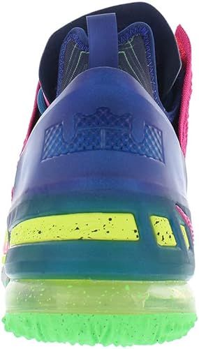 Miniatura 3 de Nike Tenis de baloncesto Lebron 18 para hombre, NegroVerde Eléctrico-Negro