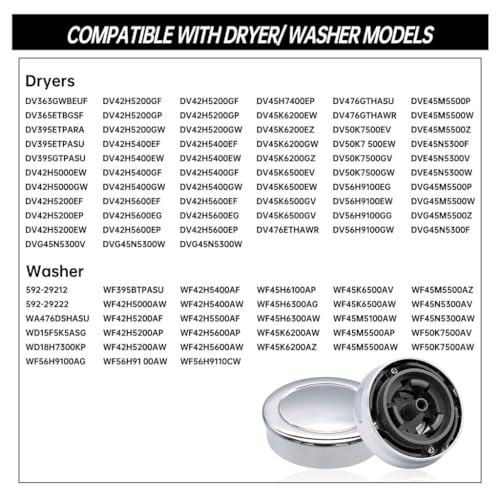 Bouton de commande rond DC97-18058C pour sélecteur de programme