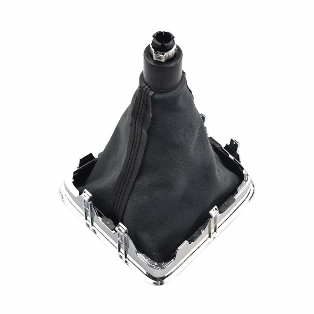 Copri Pomello Cambio Per VW Tiguan 2007-2011 – Manuale 6 Marce, In ABS E PU Nero, Antigraffio E Confortevole