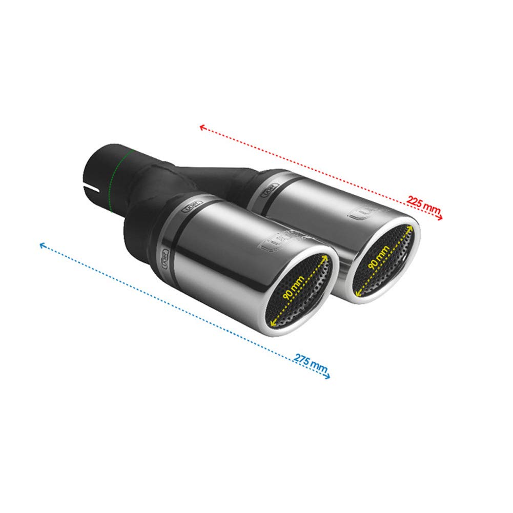Ulter Sport N2-90RS rura wydechowa, Inox