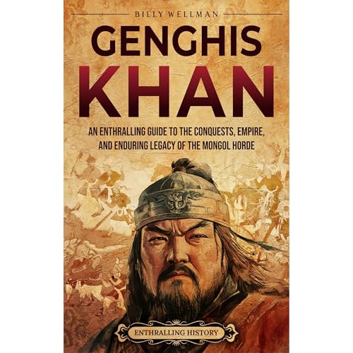 Genghis Khan: An Enthralling Guide to the Conquests, Empire, and Enduring Legacy of the Mongol Horde Audiolibro Por Billy Wellman arte de portada