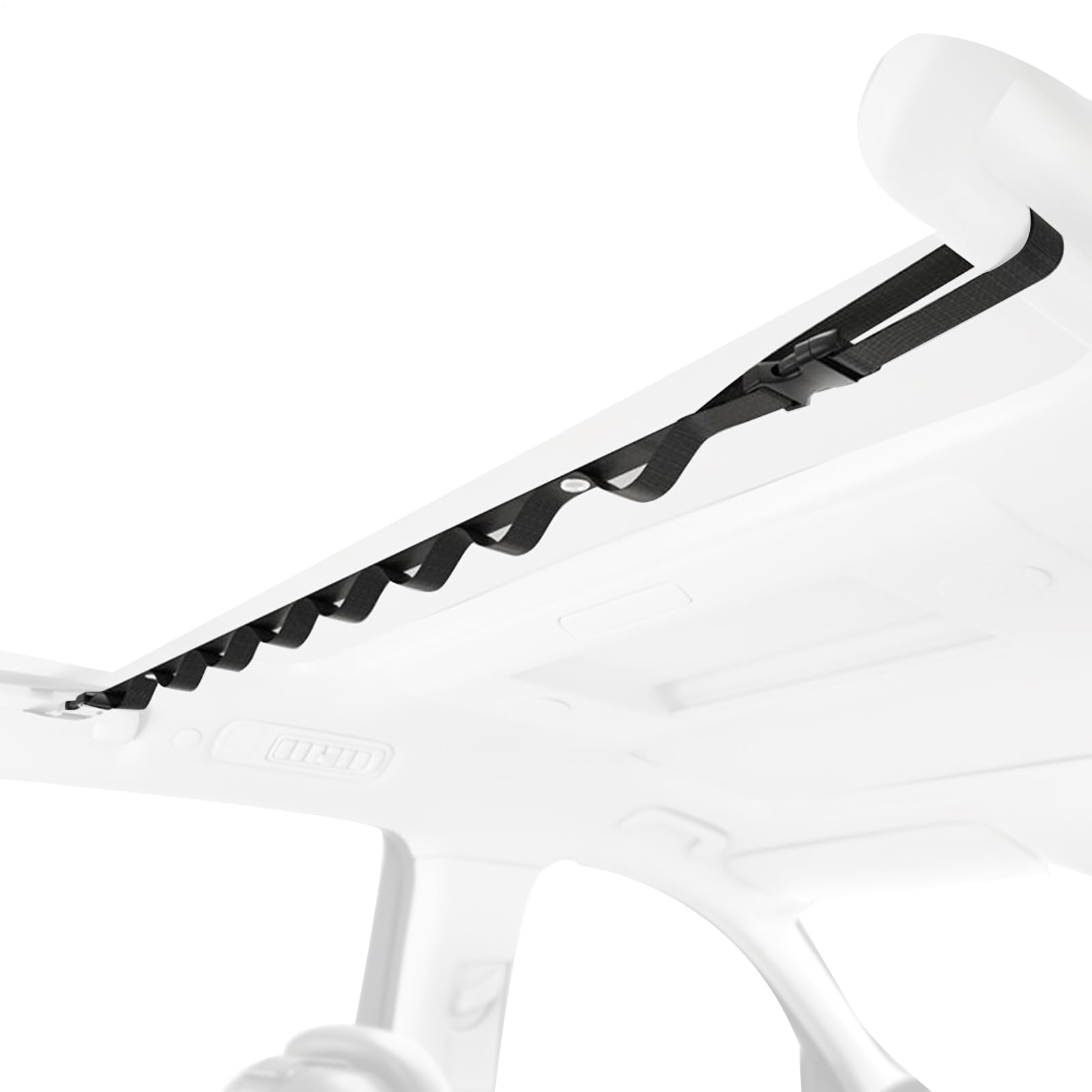 LVLIANGWANXIANGBAIHUO Car Clothes Line for Porsche Cayenne Coupé 9YB I 2019-2025, Heavy Duty Adjustable Travel Laundry Drying Hanger Strap Multi Loop In-Car Storage Organizer