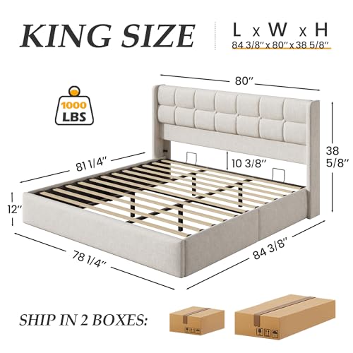La mejor selección de Bases para Cama King Size Modernas Top 10. 26 Imagen adicional