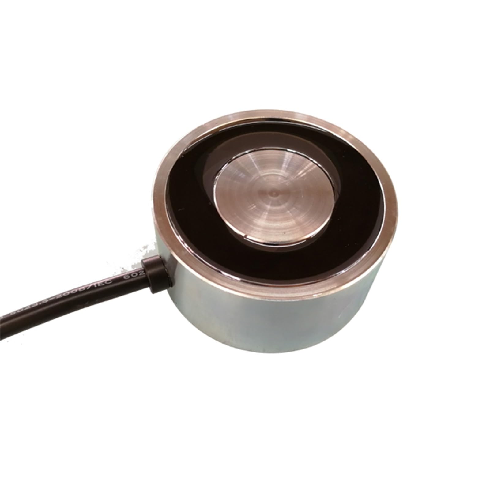 Petit électro-aimant de maintien circulaire 12v DC pour système de tri robotisé
