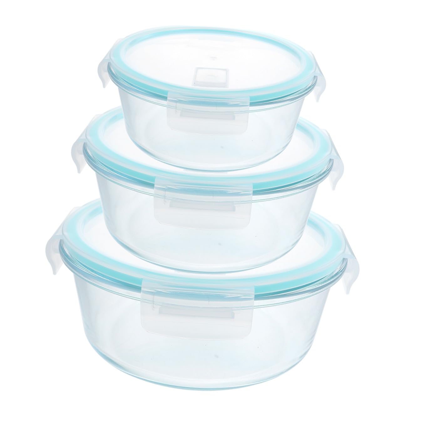 ABOOFAN Contenitore Per Il Pranzo Sigillato Con 3 Scomparti Per Ragazzi E Ragazze in Borosilicato Per Ragazzi E Adulti