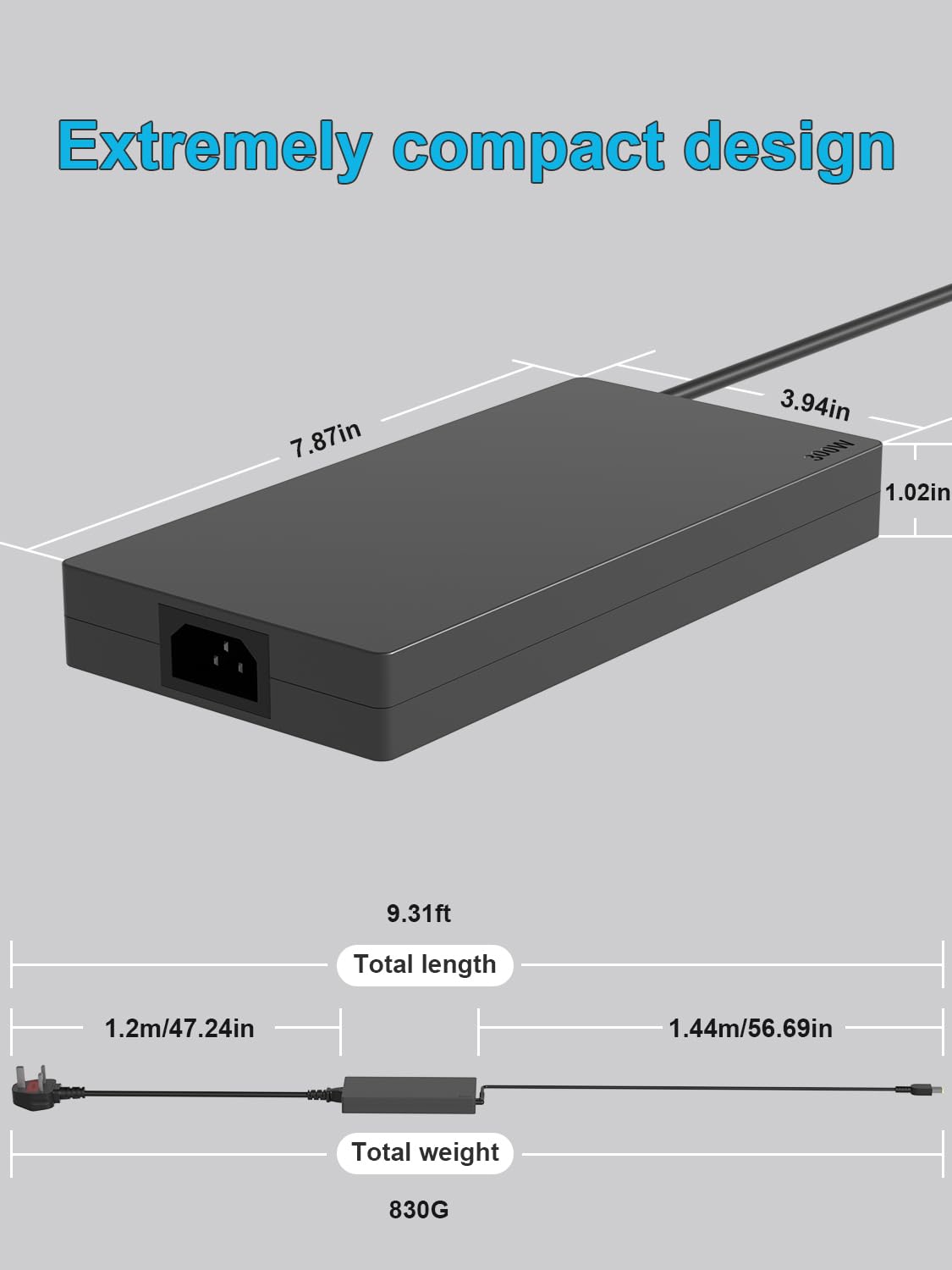 330W Caricatore Compatibile Con Lenovo Legion Pro 7 9 9i 7i 5i 16ARX8H 16IRX8 16IRX9 16IRX8H 16IRX9H RTX 4070 4080 4090 Gaming Laptop Cavo di alimentazione Adattatore CA Alimentatore