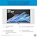 HP OmniStudio X 27-cs0273ng All-in-One KI PC, 27 Zoll Entspiegeltes FHD-Display, Intel Core Ultra 7 155H, 16 GB DDR5-SDRAM, 1 TB SSD, Intel Arc Graphics, Windows 11 Home, QWERTZ Tastatur, Silber