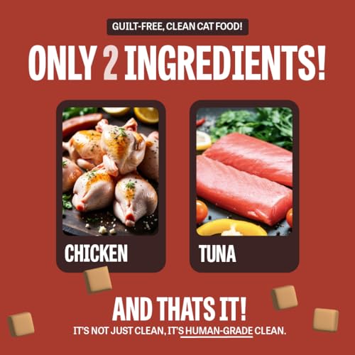 Image of Petcrux Chicken Breast Jerkey with Tuna Cat Treats, 70g