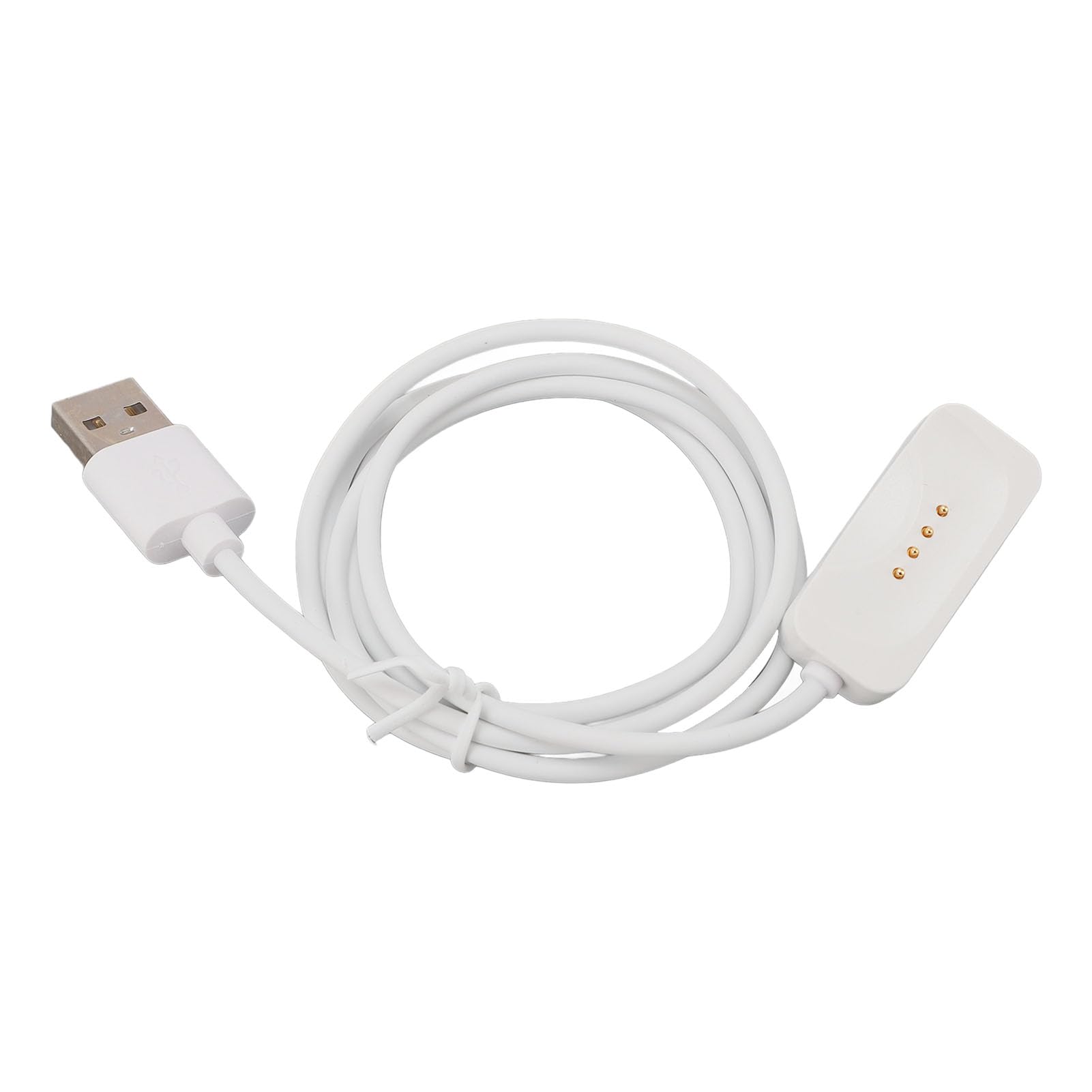 Kabel ładowarki USB do X///Zegarka do Smartwatcha, Wymienna ładowarka Kablowa USB, ładowanie Magnetyczne, 3,3 Stopy (WHITE)