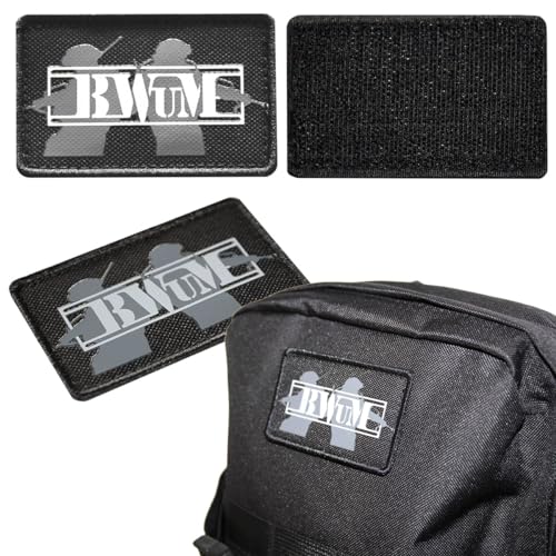 BWuM Parche con logotipo (negro)