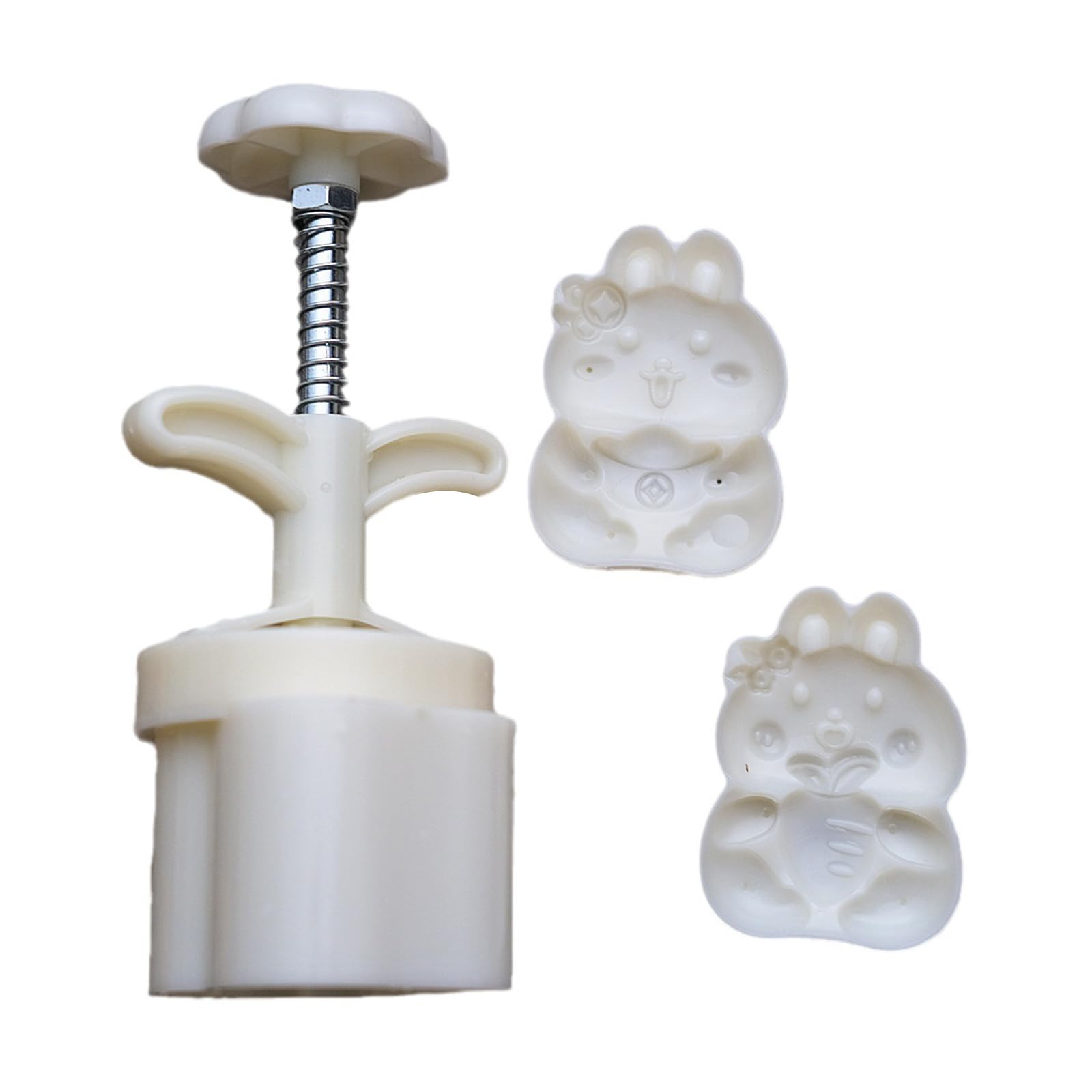 Nucelit Hand-Pressure Cake Mold Carrot Cookie Stamps Cake Makers MidAutumn Festival Cookie Pastry Tool Molds for Baking Shapes