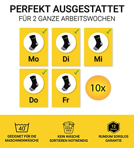 Arbeitssocken Karl für Herren im 10-20er Pack in Größe 47-50