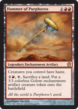 Magic The Gathering - Hammer of Purphoros (124/249) - Theros