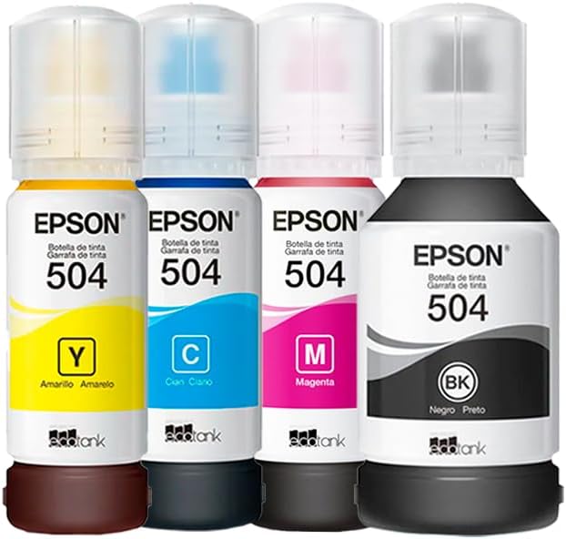 Kit Epson Refil de Tinta T504: Review após 30 dias de uso