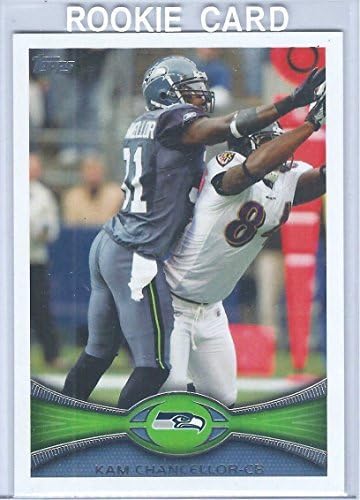 2012 Topps Football Rookie Card #157 Kam Chancellor Near Mint/Mint