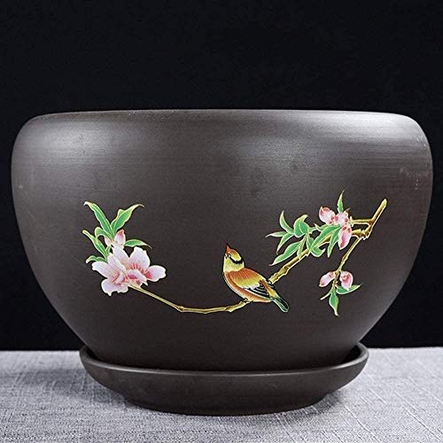 Jardinière pot de fleur de sable violet YRYRYW contre l'excès d'eau