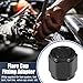 KHGUZ 2PCS 8AN Car Female Flare Cap Block Off Fitting Plug, Aluminum Auto Female Flare Cap Port Fitting Nut Adapter for Fuel Oil Line, Car Interior Accessories, Universal for Vehicles