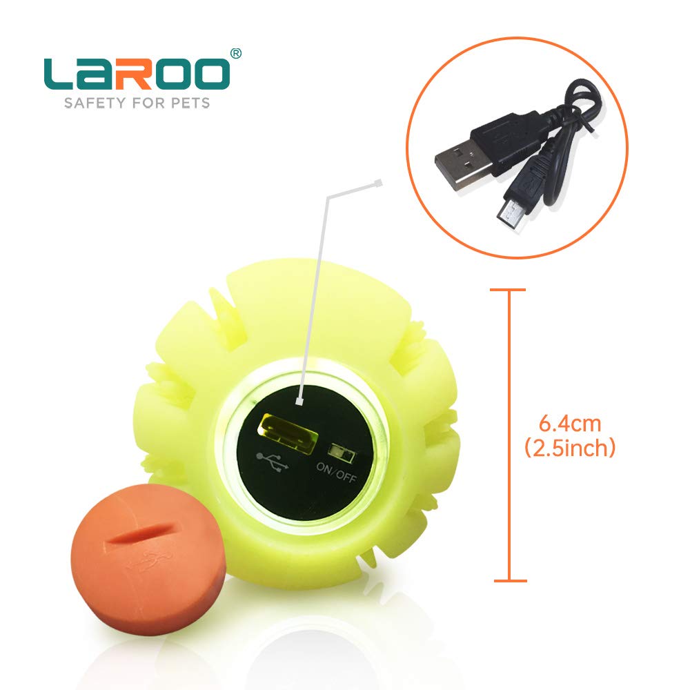 usb light up dog ball