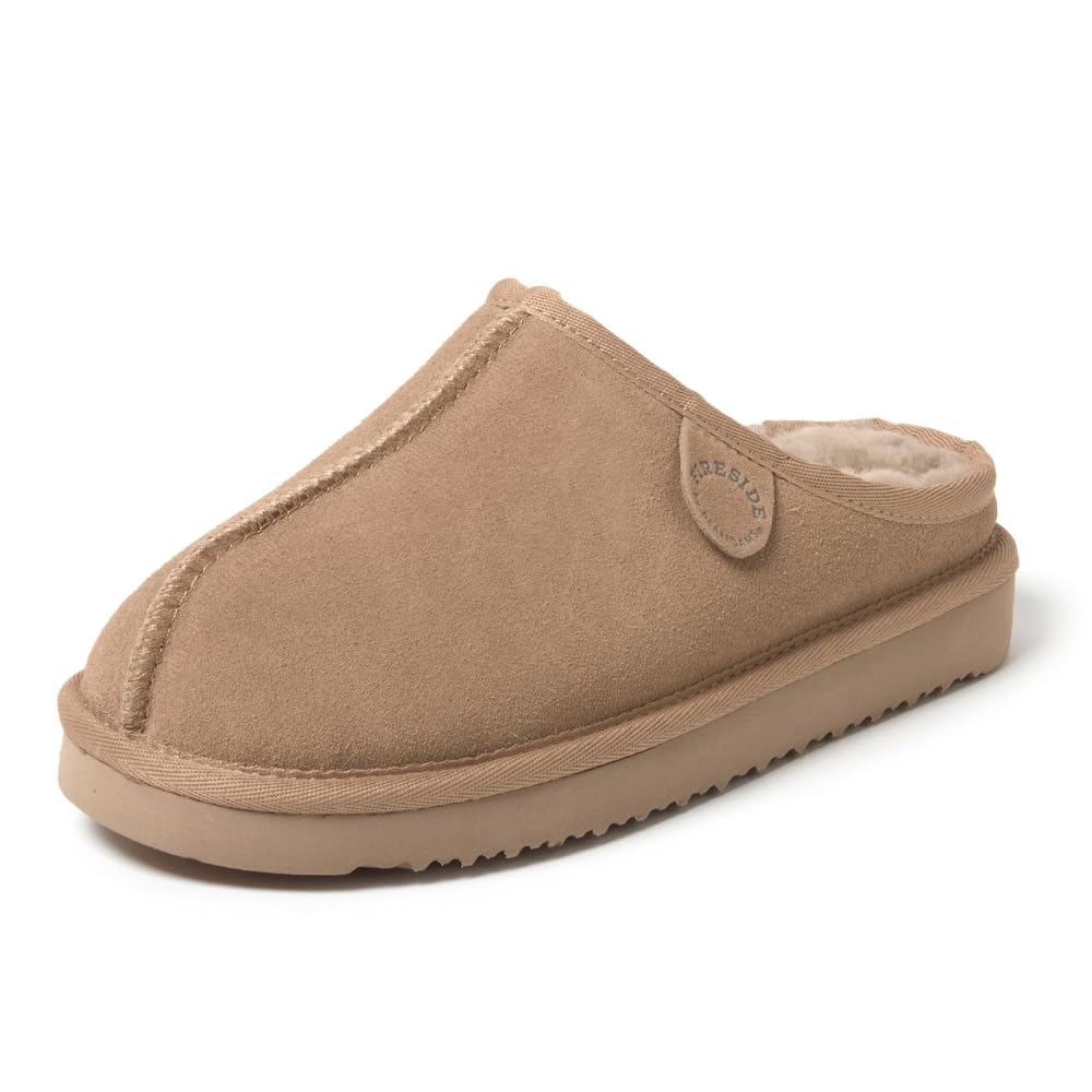 Fireside by Dearfoams Greta Shearling Clog