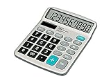 10 dígitos Trevi EC 3770 - Calculadora (Escritorio, Batería/Solar, Basic calculator, Gris)