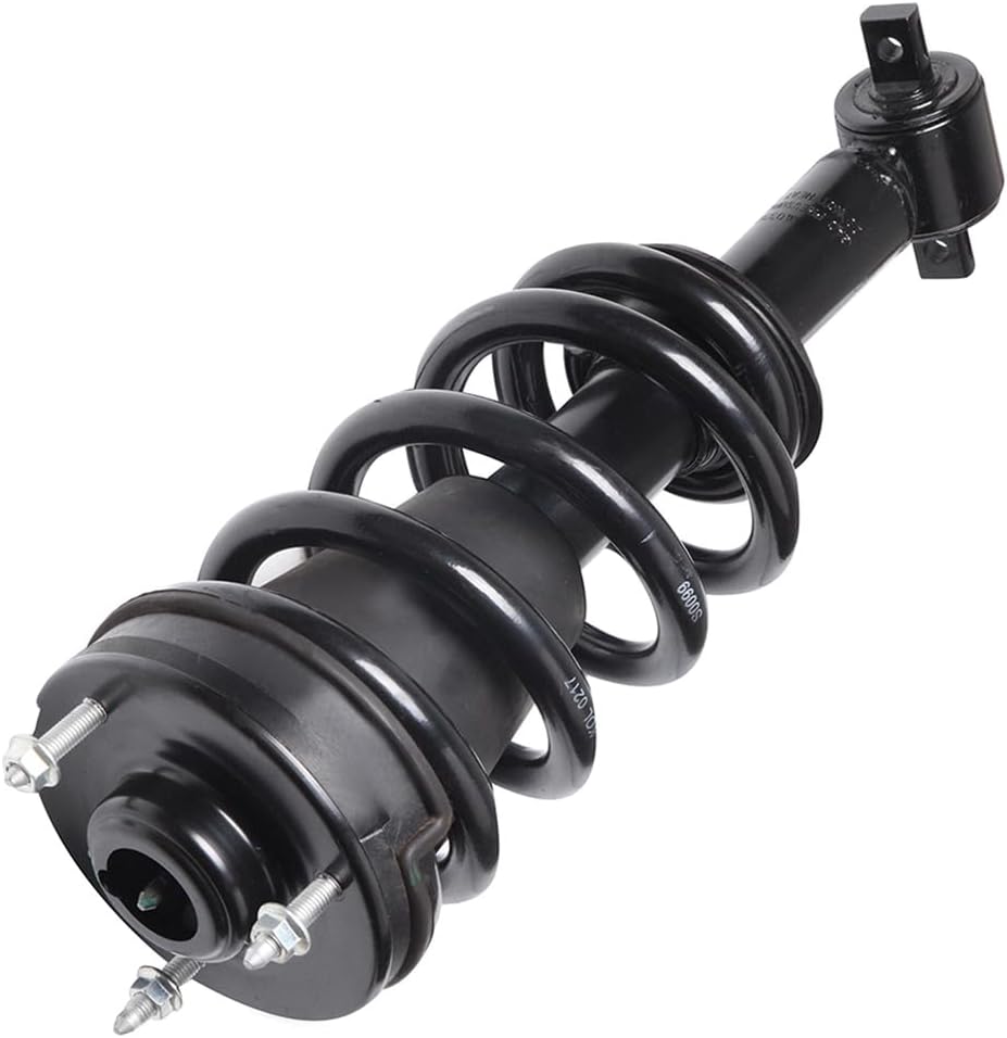 Front Struts Shock Suspension kit for Cadillac Escalade 2007 2008 2009 2010 2011 2012 2013 2014 for Cadillac Escalade Front Complete Strut Assembly and Front Sway Bar End Link, 4PCS