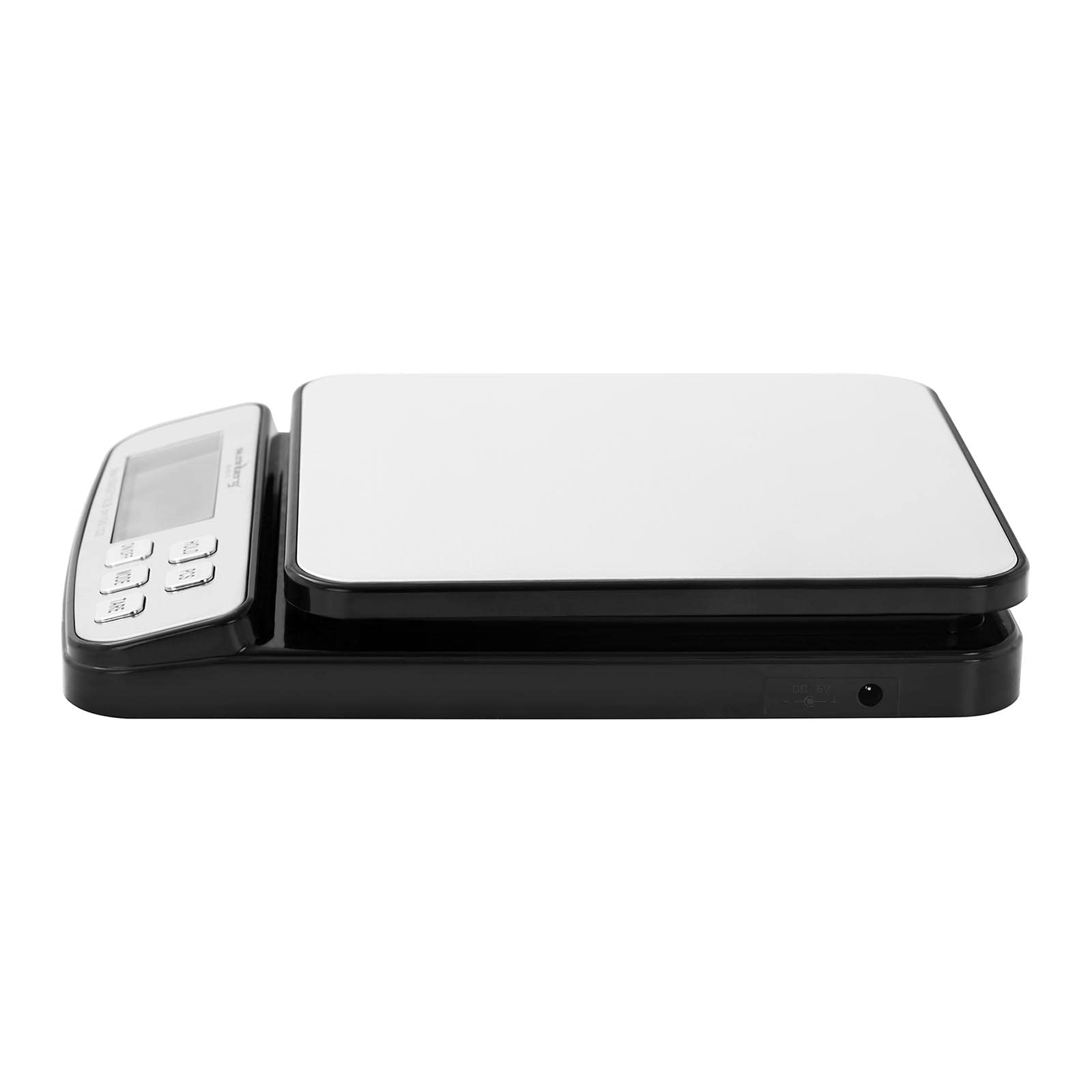Steinberg Systems Balanza Pesacartas Digital Báscula Para Correo SBS-PT-50000 (Superficie: 198 x 180 mm, Pesaje: 5 g - 50 kg, Precisión: 1 g)