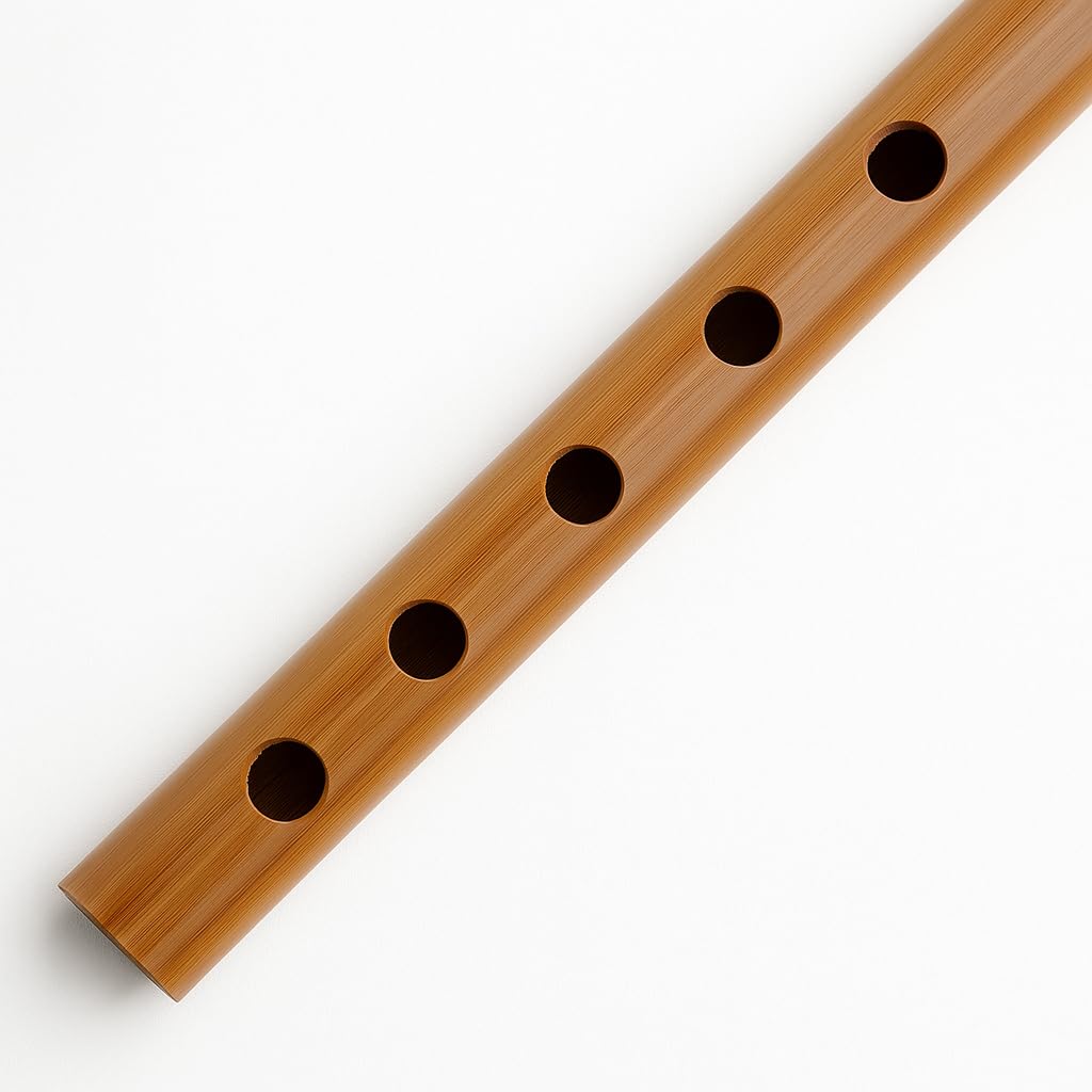 Flûte Shakuhachi en bambou – Instrument à vent vertical japonais traditionnel pour débutants et professionnels – Flûte de méditation zen fabriquée à la main – Cadeau