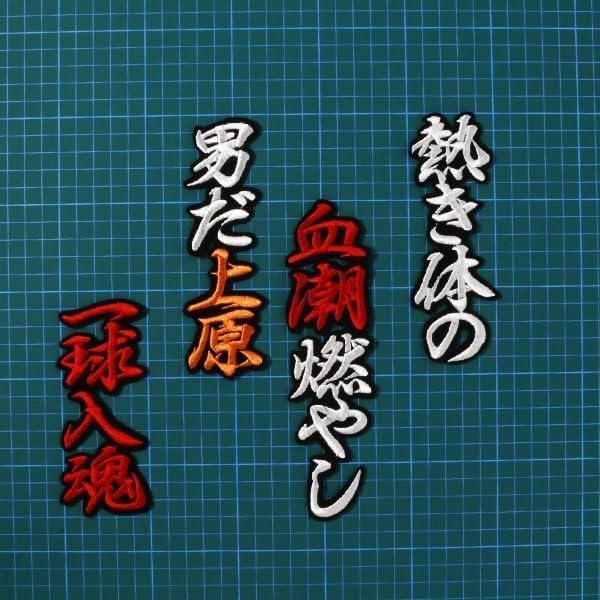 上原 応援歌 行白赤橙/黒 刺繍 ワッペン 読売 ジャイアンツ 巨人 上原 応援歌 行白赤橙/黒 刺繍 ワッペン 読売 ジャイアンツ 巨人