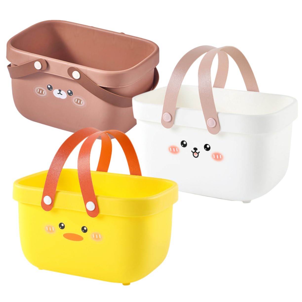 Panier portable pour accessoires de bain et jouets pour organiser le bain des enfants