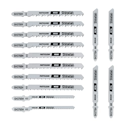Zfegto DW3742C for DeWalt Sawzall Blades Set T-Shank Jigsaw Blades Set