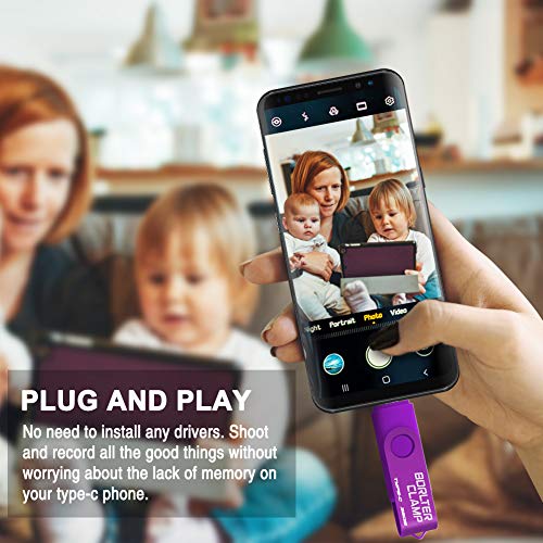 Clé USB C 512 Go pour libérer de l'espace sur smartphone Android et tablette - 3