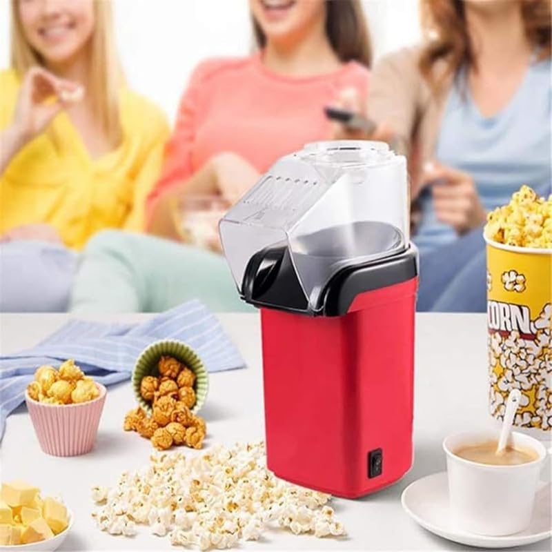 Drumstone (๐๐ฉ๐๐๐ข๐๐ฅ ๐๐ ๐๐๐๐ซ๐ฌ ๐๐๐ซ๐ซ๐๐ง๐ญ๐ฒ) Home Use Electric Popcorn Maker - Automatic Aluminum Popcorn Machine, Large Capacity, Fast Heating for Fresh Popcorn Anytime 1