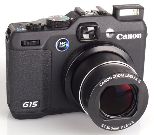 Canon Power Shot G15 Camera - Black (28mm Wide Lens,12MP) 3.0 inch